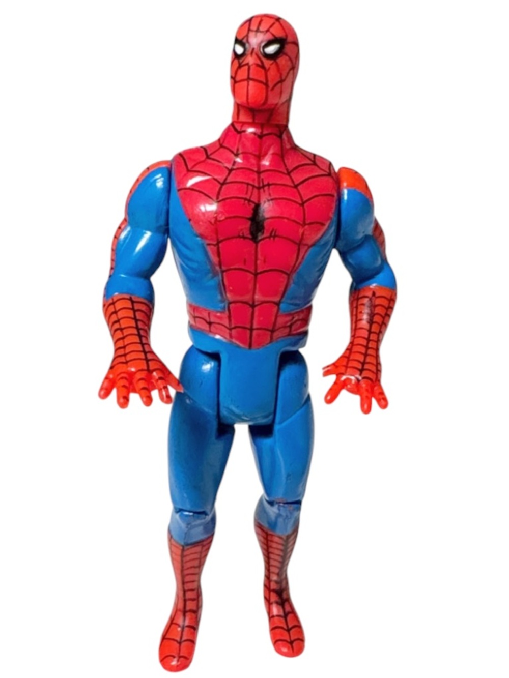 Vintage 1990 Marvel spider-man action figure 5”